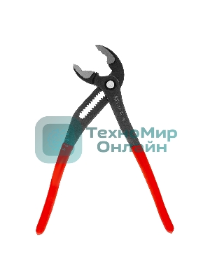 Переставные клещи Matrix 300 мм, кнопочный механизм, хром-ванадий, обливные рукоятки