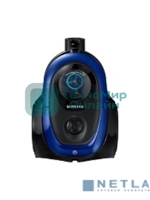 Пылесос Samsung VC18M2110SB/EV синий/черный, 380/1800 Вт, уборка сухой, пылесборник контейнер 1.5 л