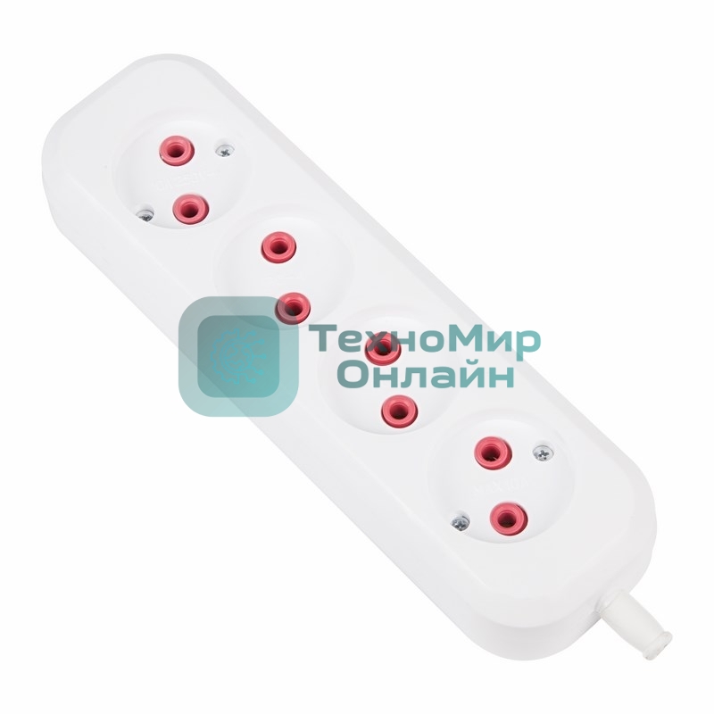 Колодка 4 гнезда б/з PROconnect 