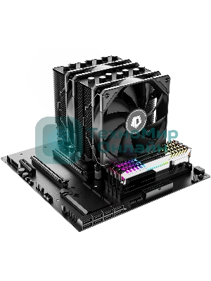 Кулер ID-COOLING SE-207-XT ADVANCED черный 120мм алюминий/медь 1800rpm 35db 4-pin 280W 154мм