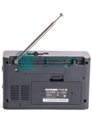 Радиоприемник портативный Сигнал Эфир-18 коричневый USB SD/microSD