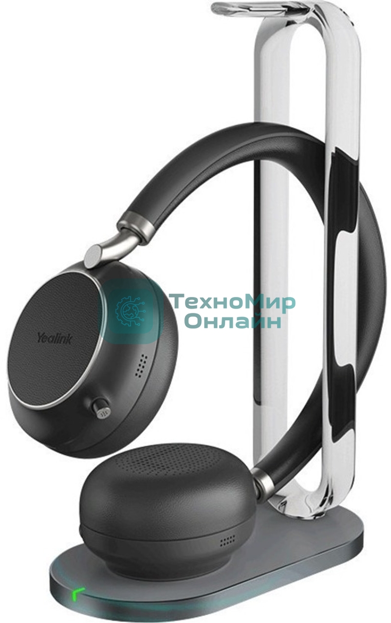 Гарнитура беспроводная Yealink BH76 with Charging Stand UC черный 1208629