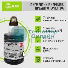 Чернила Cactus CS-GI40PGbK черный140мл для Canon Pixma G5040/G6040/GM2040