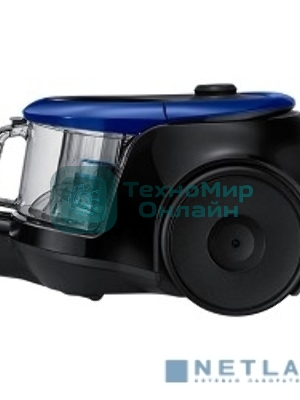 Пылесос Samsung VC18M2110SB/EV синий/черный, 380/1800 Вт, уборка сухой, пылесборник контейнер 1.5 л