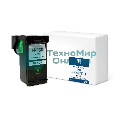 Картридж струйный NVPrint 130 (NV-C8767HE) Black для HP DJ 5743/6943, OJ 6313 (21мл) совместимый