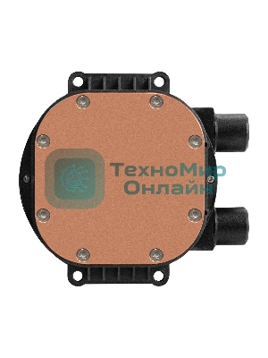 Комплект жидкостного охлаждения ExeGate BlackWater-120V3.PWM.RGb (RGb подсветка, LGA2066/2011/1366/1150/1151/1155/1156/1200/1700/1851/AM4/AM5/FM1/FM2/FM2+/AM2/AM2+/AM3/AM3+, TDP 150W, Fan 120мм 4pin PWM 600-1800RPM Hydro bearing, помпа 3pin 2700RPM, макс. шум 37db, с термопастой, на винтах, черный, Color Box)