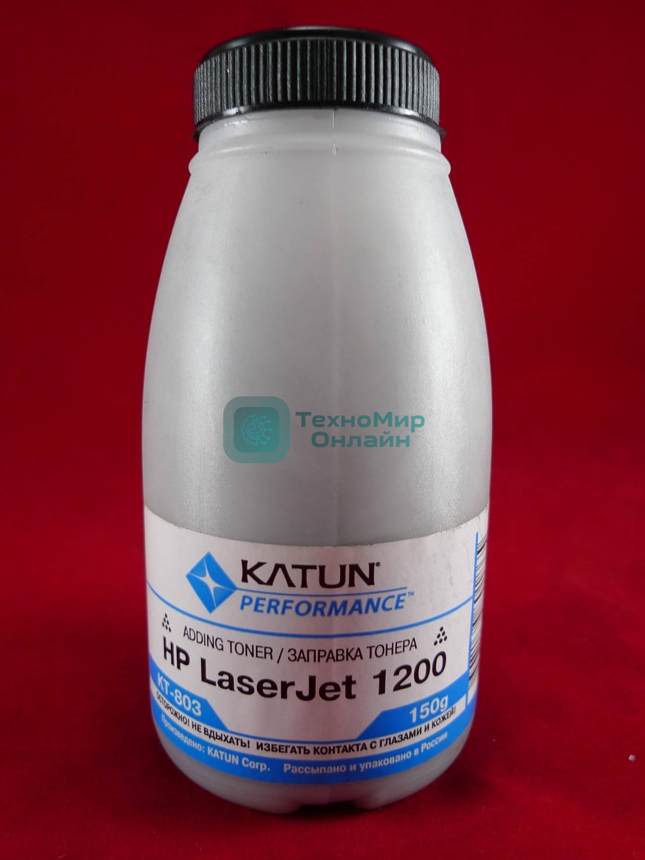 Тонер HP LJ 1200/1300/1000W (фл.150г.) Katun фас России