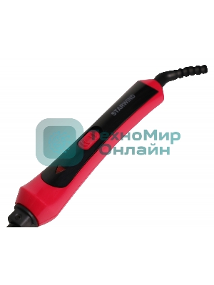 Щипцы для завивки волос Starwind SHE6610 розовый/черный, 10 мм, 180 °C, 1 режим