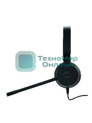 Гарнитура Jabra Evolve 20 SE Stereo MS чёрный, проводная, USB