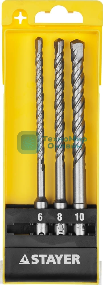 Набор буров по бетону STAYER 