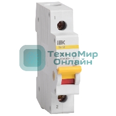 Выключатель нагрузки IEK MNV10-1-040 (мини-рубильник) ВН-32 1Р 40А IEK