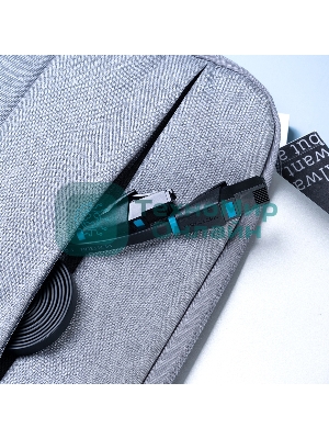 Патч-корд Vention прямой UTP cat.6, RJ45 - 8м. плоский черный