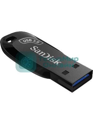Флешка USB Sandisk CZ410 Shift Ultra (SDCZ410-256G-G46), 256Gb, USB 3.2, R/W 100/45, черный