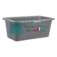 Таз прямоугольный Matrix строительный усиленный, 55 л