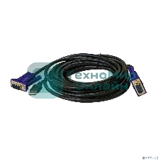 Кабель KVM ORIGO OKVMCU3/A1A с разъемами VGA и USB, 3 м