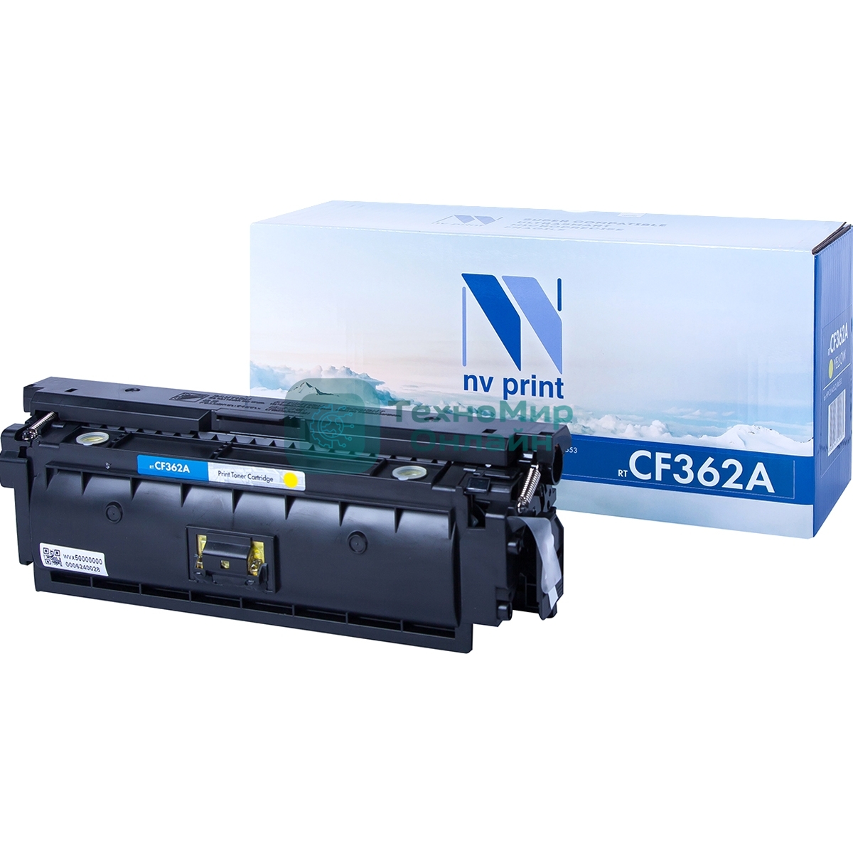 Картридж лазерный NVPrint совместимый НР CF362A Yellow для LJ Color M552/M553 (5000k)