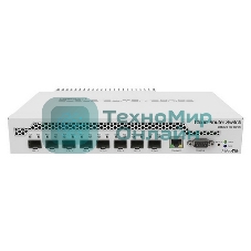 Коммутатор MikroTik CRS309-1G-8S+IN 8 SFP+, dual-core 800MHz CPU, 512MB RAM, POE, RS232 serial port
