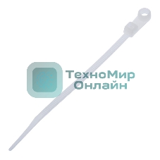 Стяжки NYTH-200x4.8 пластиковые с монтажным отверстием 200 мм х 4,8 мм (100 шт.)