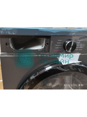 (Поврежденный товар) Стиральная машина LG F2Y1WS6J темно-серый 6.5кг [См.описание!]