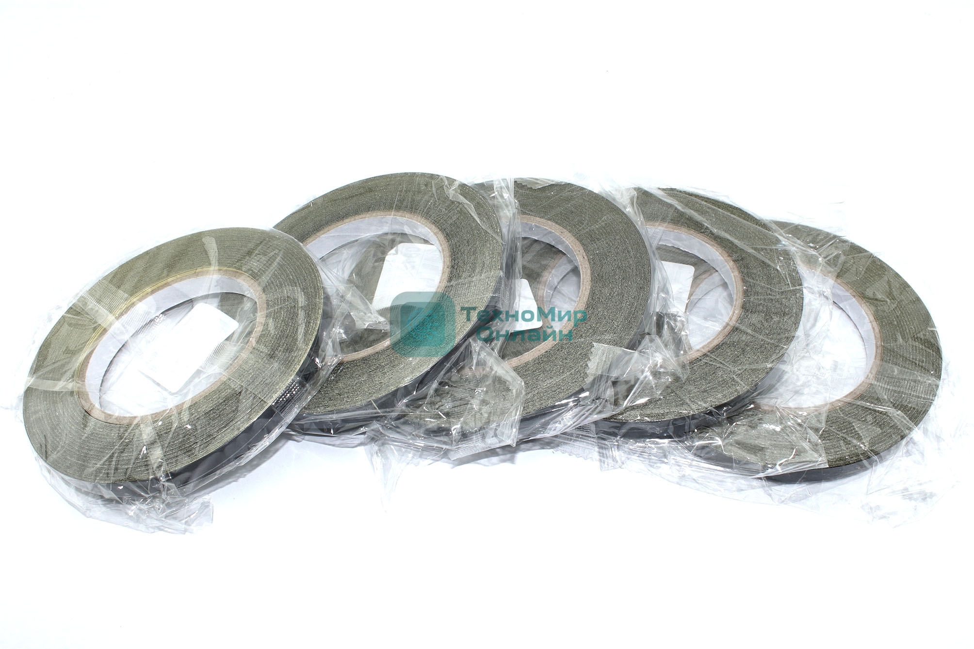 Электротехническая изоляционная ацетатная лента (тканевый скотч) 10мм, 30 м 5 шт