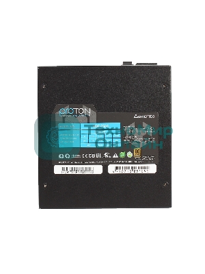 Блок питания Chieftec BDF-750C, 750Вт 80 PLUS Bronze, 140мм, модульный, черный