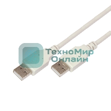 Кабель Rexant USB A - USB A 3 метра, серый