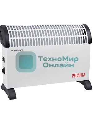 Конвектор электрический Ресанта ОК-1500С белый, 1500 Вт, 20 м2, термостат