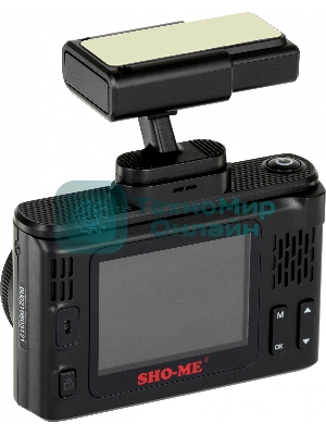Видеорегистратор с радар-детектором Sho-Me Combo Note WiFi DUO GPS ГЛОНАСС - без камеры заднего вида!