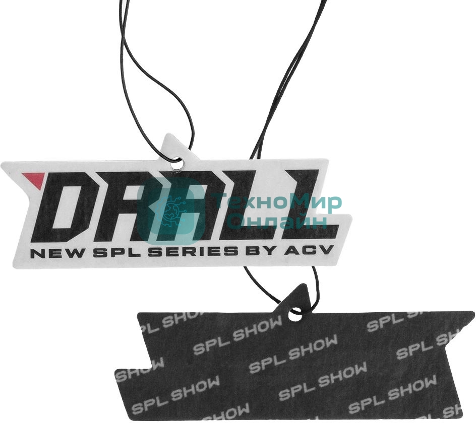 Колонки автомобильные ACV DRALL DR4 (без решетки) 100Вт 94дБ 3Ом 10см (4дюйм) (ком.:2кол.) широкополосные однополосные