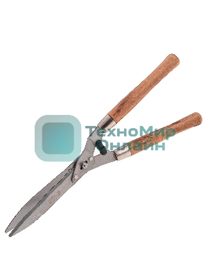 Кусторез Palisad 520 мм, волнистые лезвия, деревянные рукоятки