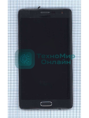 Дисплей для Samsung Galaxy Note Edge SM-N915 черный с рамкой