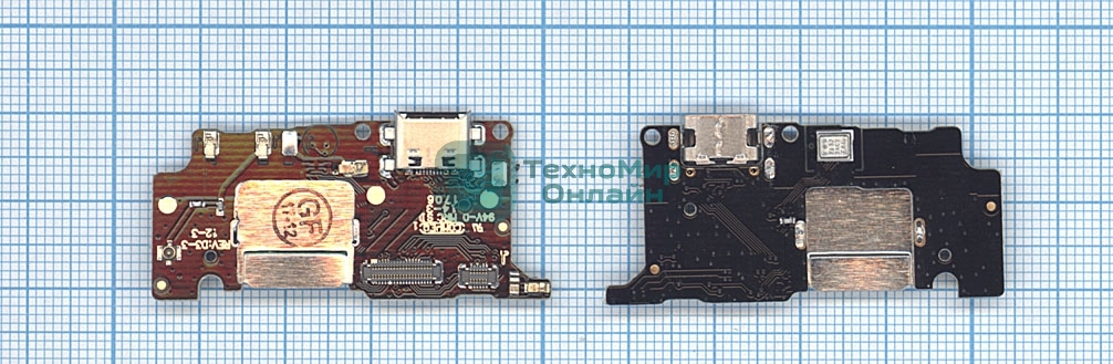 Плата разъема питания с микрофоном для Xiaomi Mi 5C
