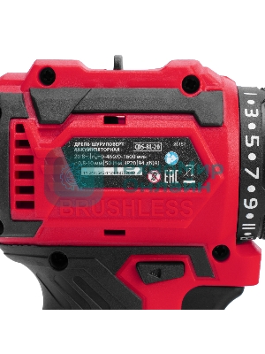 Дрель-шуруповерт аккумуляторная бесщет. CDS-BL-20, Li-Ion, 20 В MTX