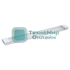 Светильник светодиодный IEK LDBO0-4011-18-4000-K01 ДБО 4011 18Вт 4000К IP20 600мм призма аналог люм.свет. 2х18, 600х62х24 мм, стальной корпус