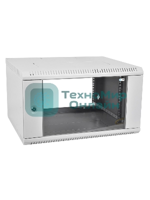 Шкаф телеком. настенный разборный 12U (600х350) дверь стекло (ШРН-Э-12.350) (1 коробка)