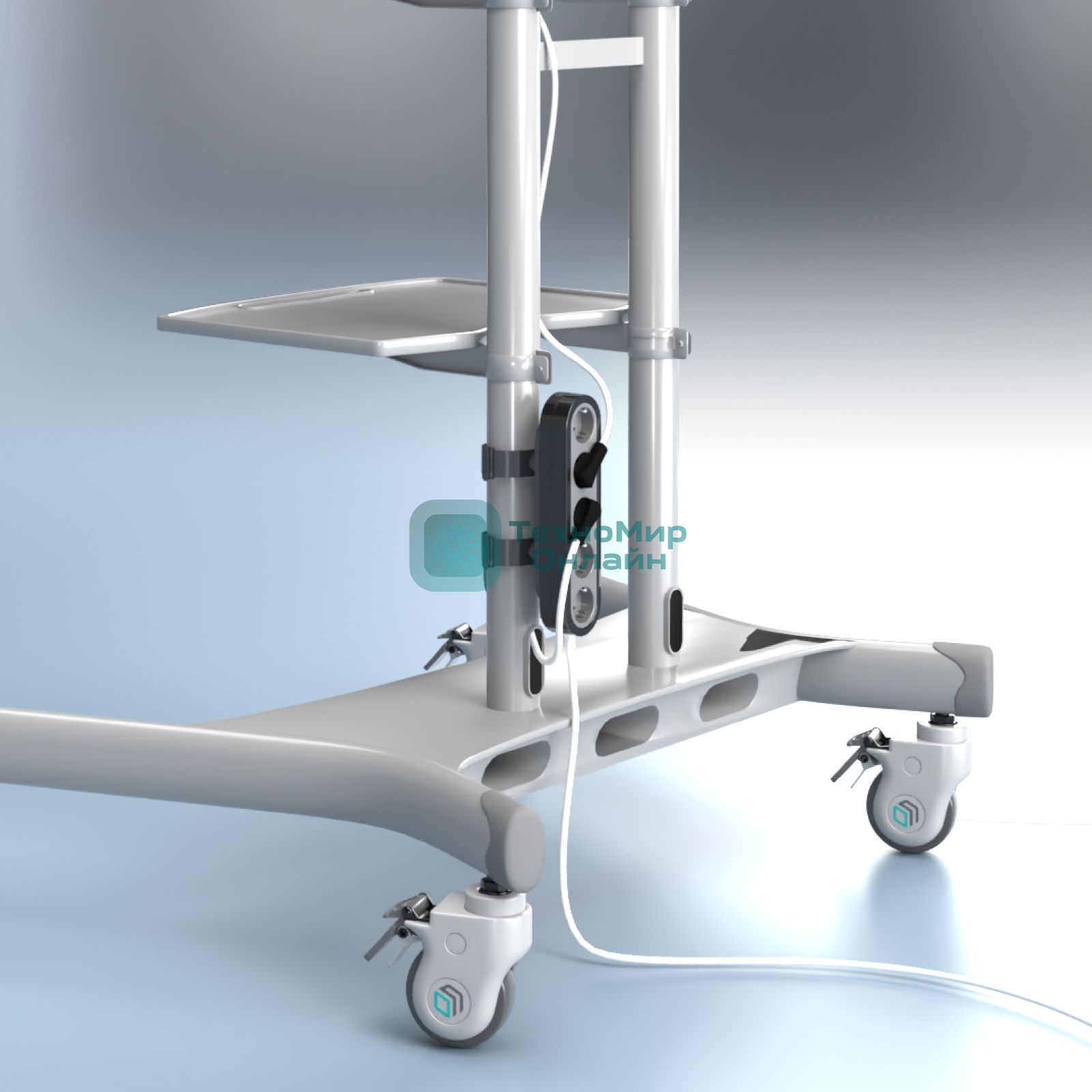Крепление универсальное ONKRON APS-1881 черный напольный мобильный
