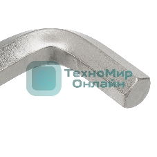 Ключ имбусовый HEX Сибртех, 27 мм, 45x, закаленный, никель