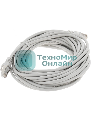 Патч-корд Premier PP22-7.5M 1000Гбит/с FTP 4 пары cat5E CCA molded 7.5м серый RJ-45 (m)-RJ-45 (m)