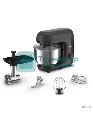 Кухонная машина Tefal Bake Essential QB161H38, черный/серебристый