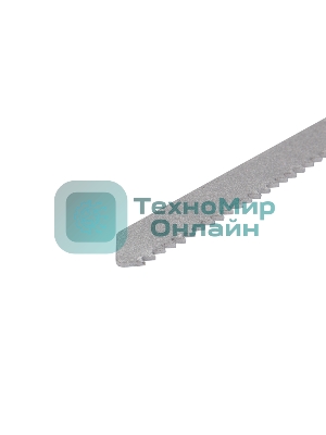 Пилка для электролобзика по металлу Kranz T118B 76 мм 12 зубьев на дюйм 3-6 мм (2 шт./уп.)