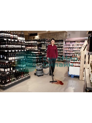 Пылесос Karcher NT 22/1 Ap L серый, 1300 Вт, уборка влажная и сухая, пылесборник мешок 22 л