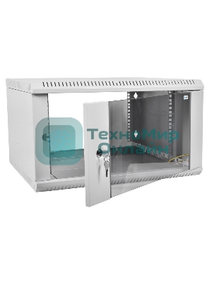 Шкаф телеком. настенный разборный 12U (600х350) дверь стекло (ШРН-Э-12.350) (1 коробка)