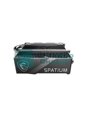 Накопитель SSD MSI 4Tb SPATIUM M580 FROZR,M.2(22x80мм), NVMe, PCIe 5.0 x4, 3D TLC, R/W 14100/12600, IOPs -/-, DRAM buffer 8192, TbW 3000, DWPD 0.38, with Heat Spreader (5 лет)