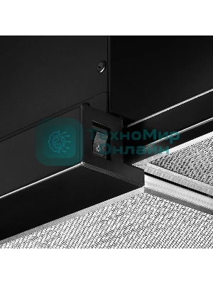 Встраиваемая телескопическая вытяжка Kuppersberg SLIMTURBO 60 Gb, ширина 60 см, отвод/рециркуляция, 1500 м3/час, механическое управление, 3 скорости, освещение 2х2 Вт, металлические жироулавливающие фильтры, угольный фильтр KF-ES (опция), 63.4 дБ, обратный клапан, шхвхг:55.2x25.5x28см, черный (ПОРТУГАЛИЯ)