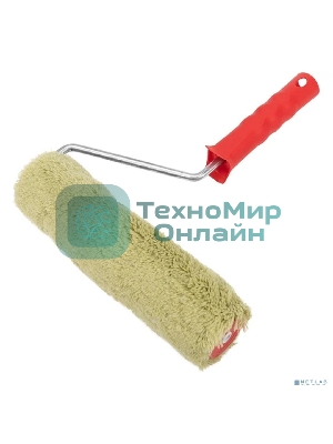 Валик Rexant полиакрил зеленый, ворс 18 мм, ширина ролика 240 мм, Ø 42 мм, бюгель 8 мм серия 