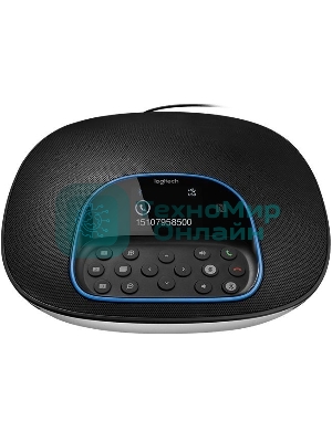 Веб-камера Logitech Group 1920x1080, 30 кадр/с, USB Type-A, микрофон (4 шт, шумоподавление), автоматическая фокусировка, автоосвещение, универсальное крепление, штатив в комплекте