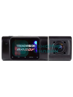Видеорегистратор TrendVision Proof PRO GPS черный 1080x1920 146гр. GPS