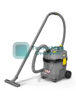 Пылесос Karcher NT 22/1 Ap L серый, 1300 Вт, уборка влажная и сухая, пылесборник мешок 22 л