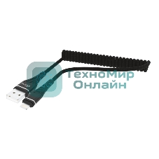 Кабель RITMIX RCC-424 Black Spring черный
