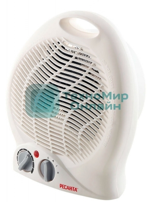 Тепловентилятор Ресанта ТВС-2 [67/2/2] спиральный,/1000/2000 Вт, защита от перегрева